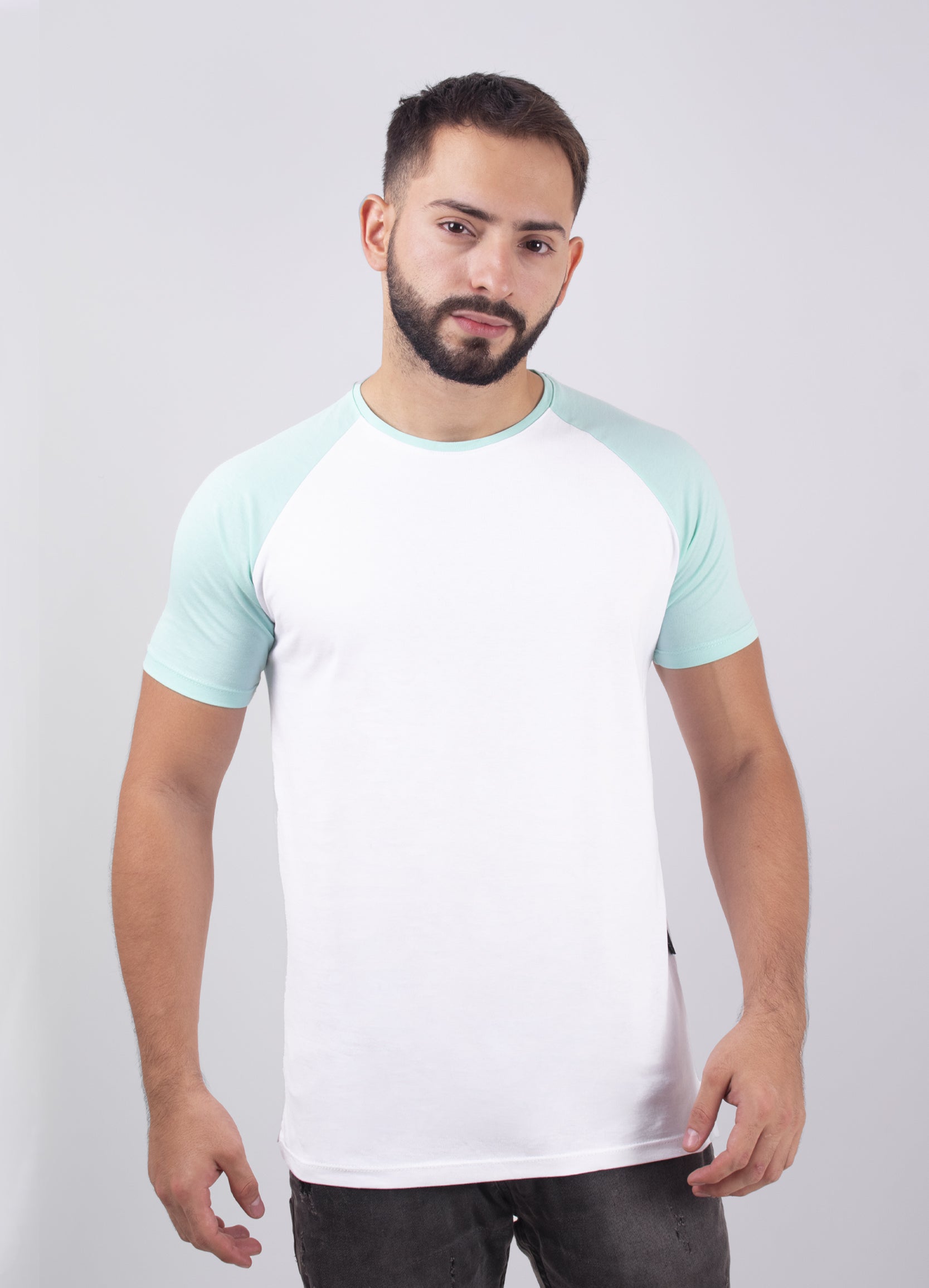 Camisetas manga ranglan outlet hombre