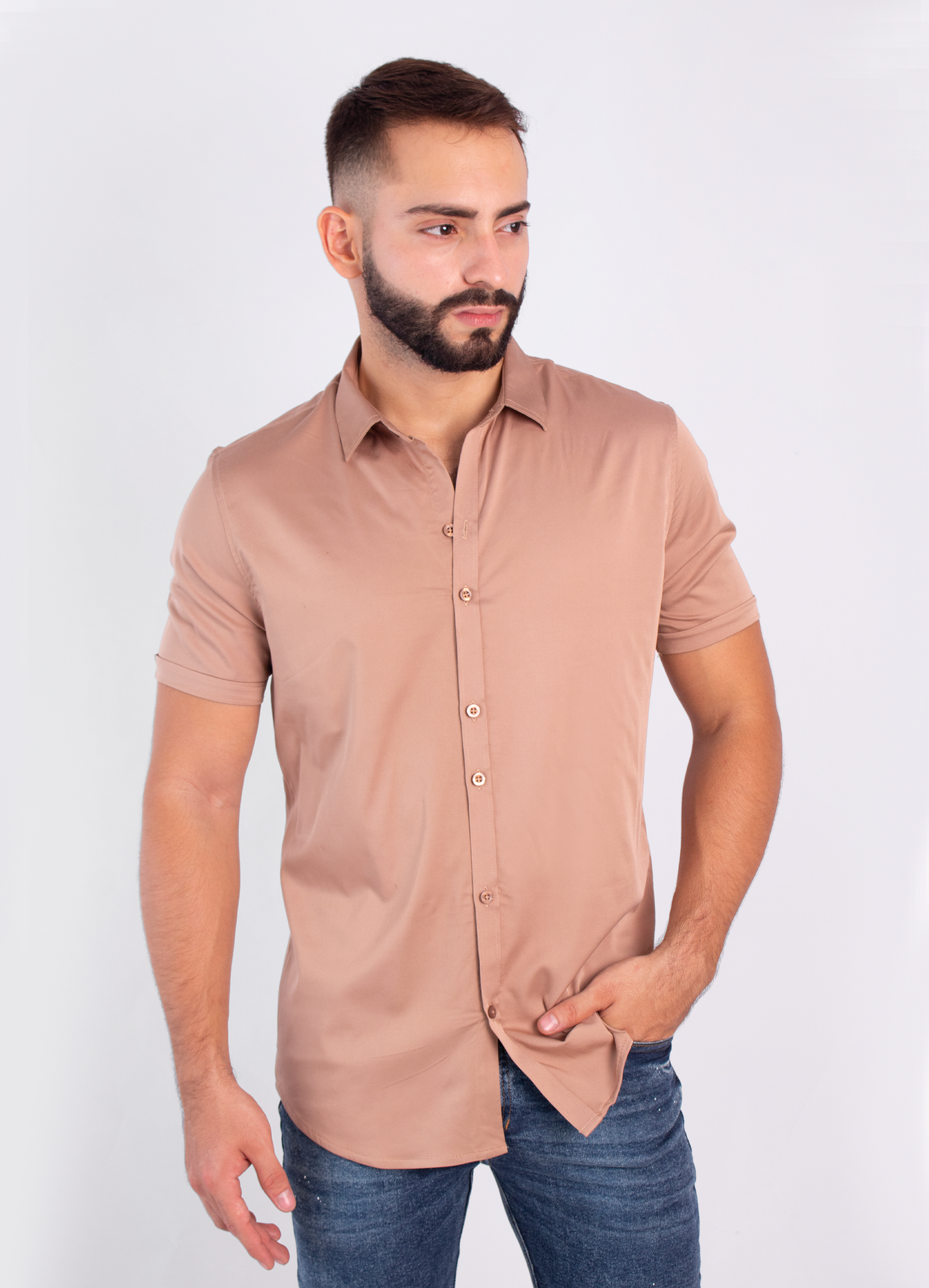 Cuello alto best sale con camisa