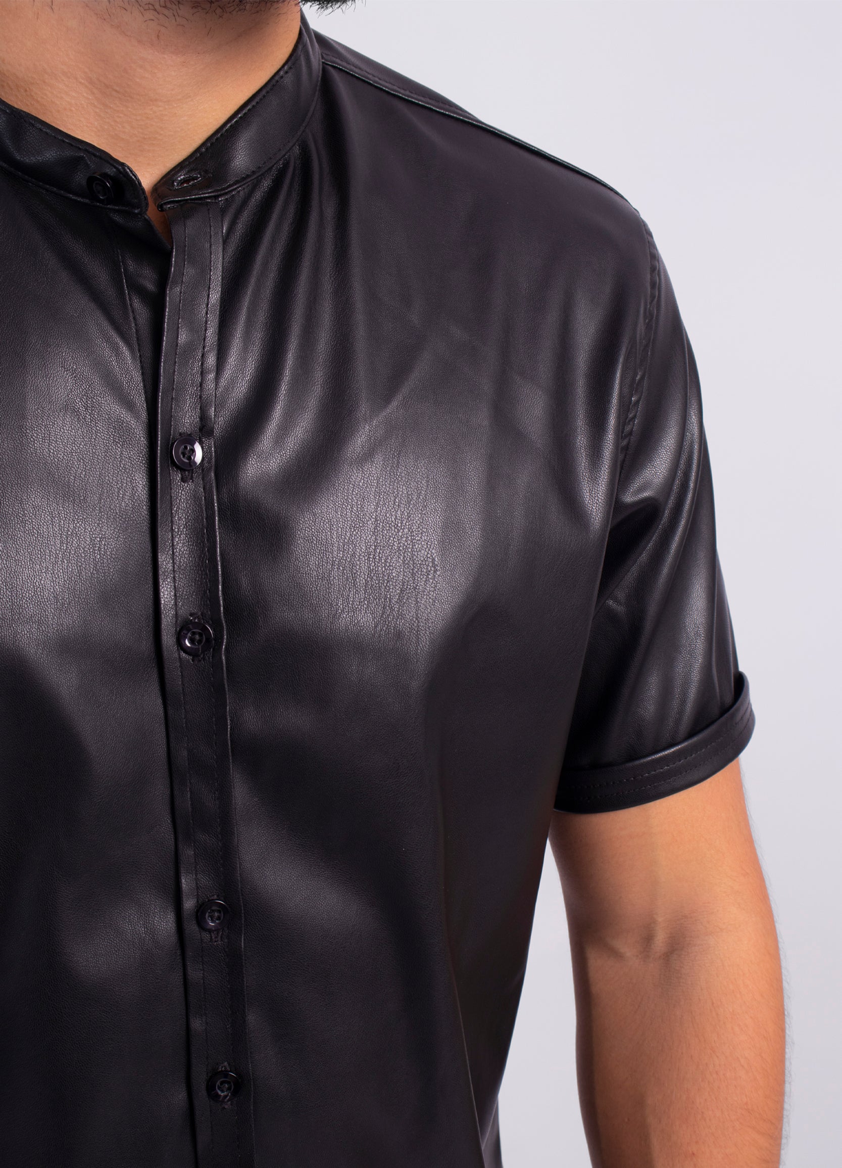 Camisas de cuero hombre online