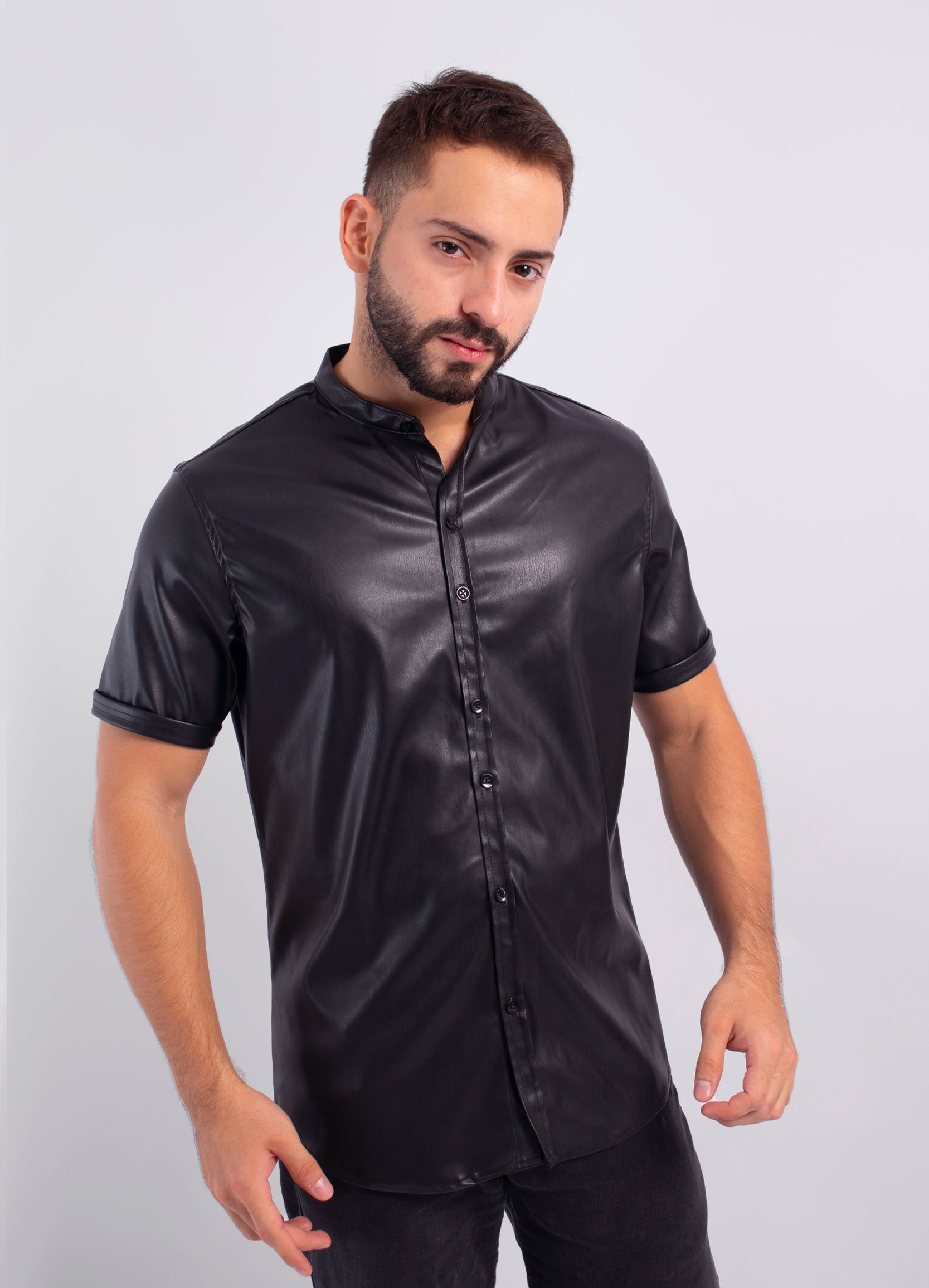 Camisa hombre cuero Estambul STB