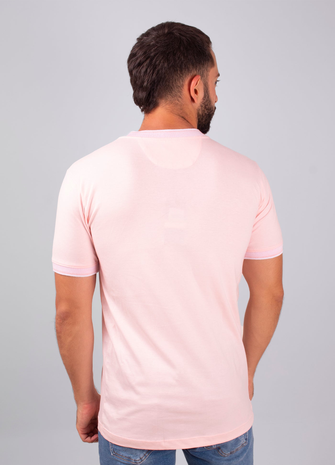 Camiseta Cuello Alto Rib Tejida - BAS – Tienda Online Ecuador