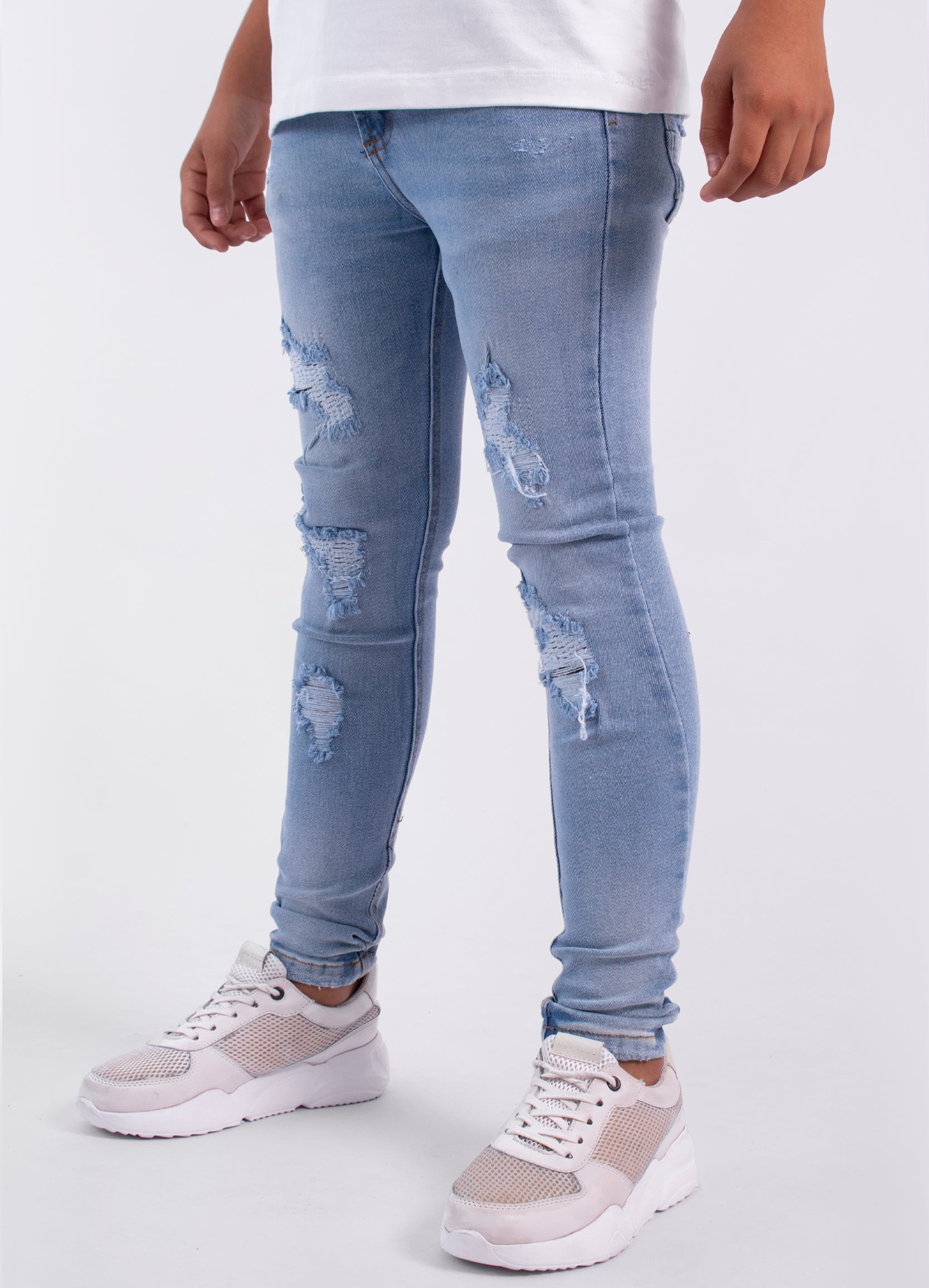 Jeans discount rotos niño