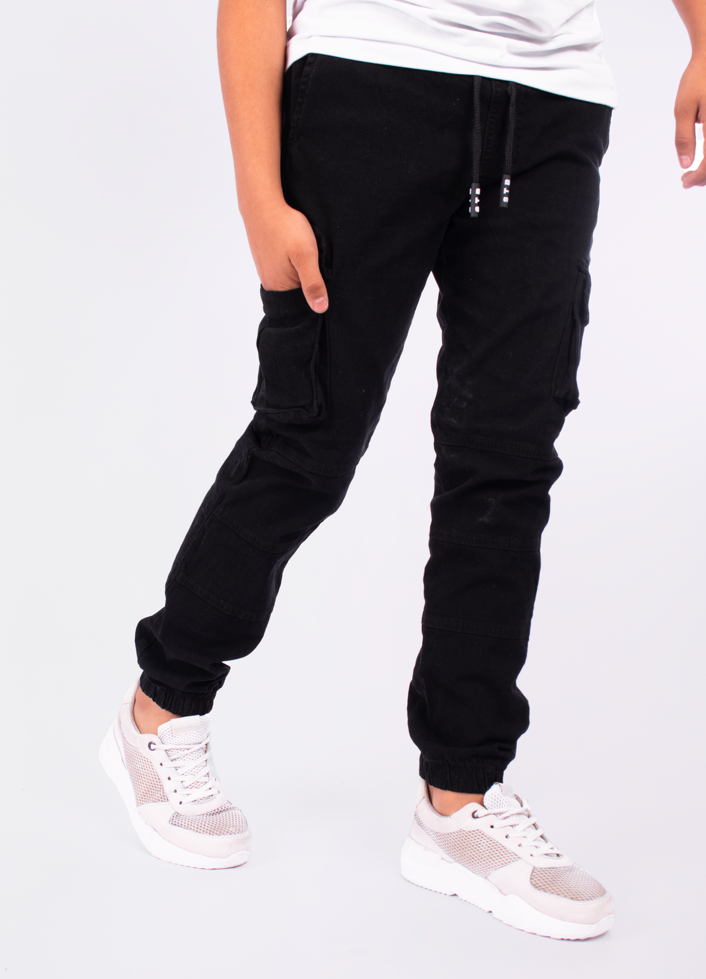 Pants negro online niño