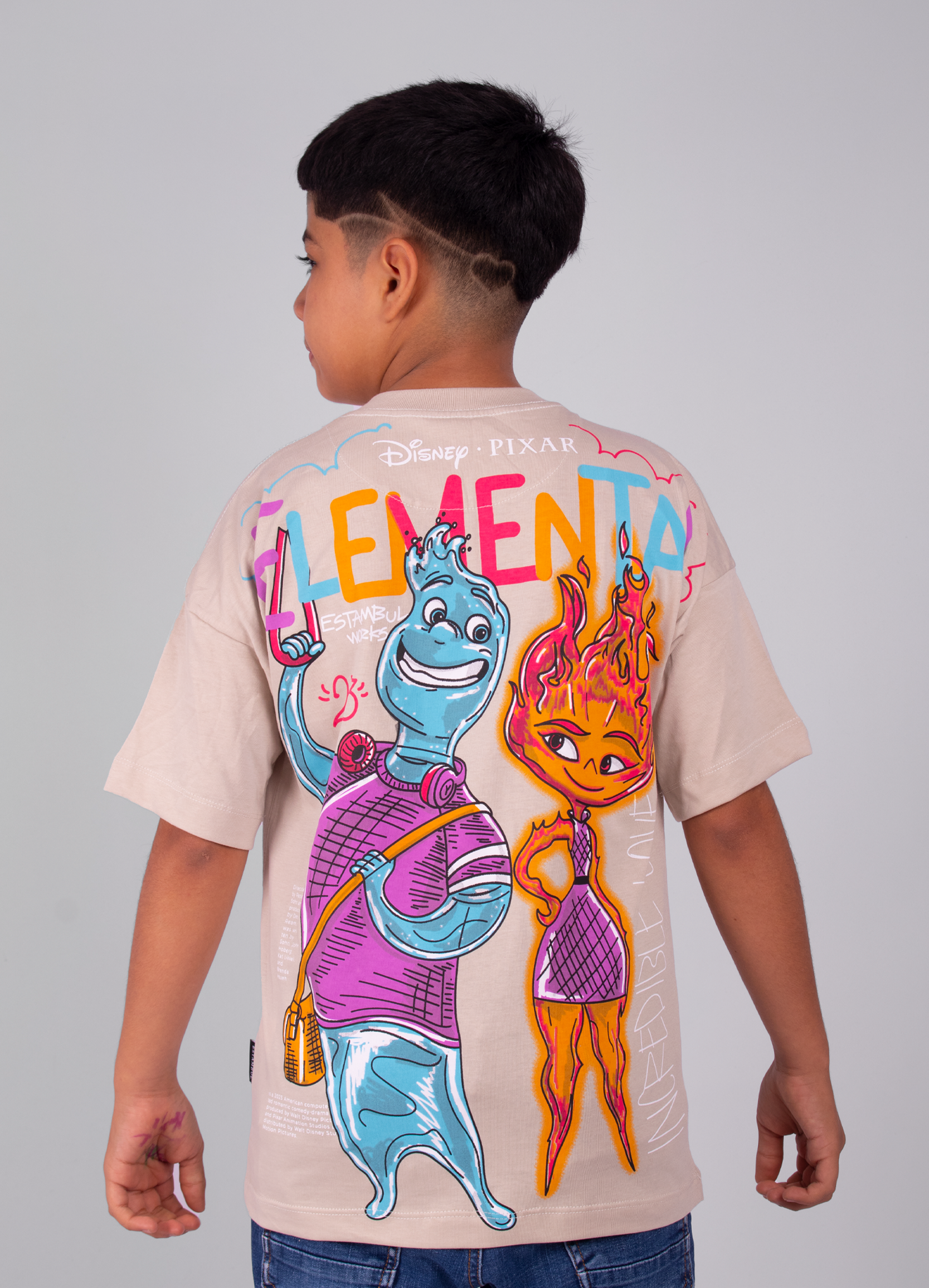 Camiseta oversize hombre - Camiseta oversize Elemental (hombre) - Yeti